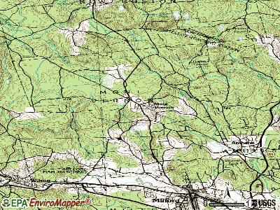 Mont Vernon topographic map