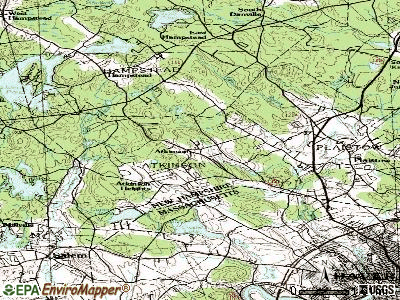 Atkinson, New Hampshire Profile Map
