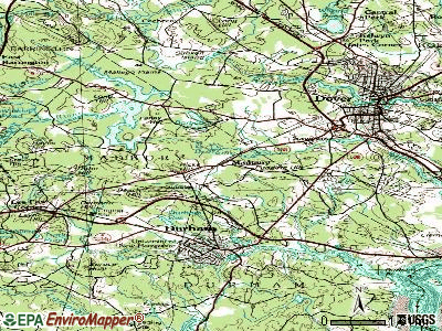 Madbury topographic map