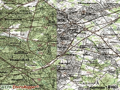 Barclay-Kingston topographic map