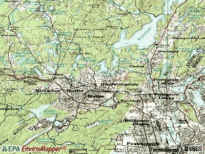 Bloomingdale topographic map