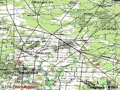 Buena topographic map