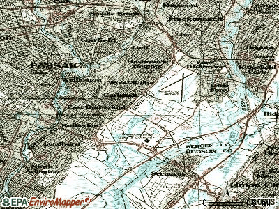 Carlstadt topographic map