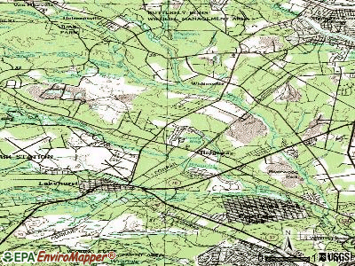 Cedar Glen West topographic map