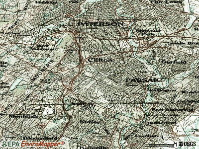 Clifton topographic map