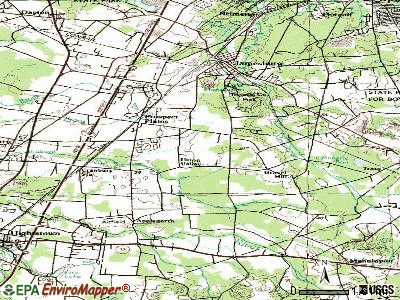 Concordia topographic map