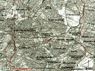 Elmwood Park topographic map