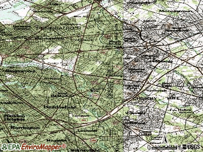 Erlton-Ellisburg topographic map