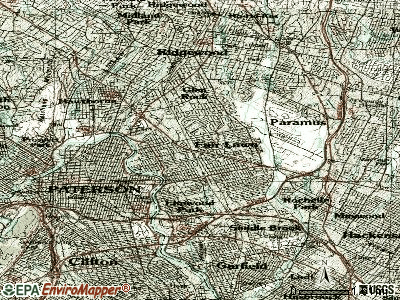Fair Lawn topographic map