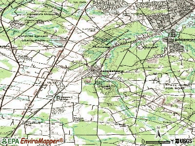 Jamesburg topographic map