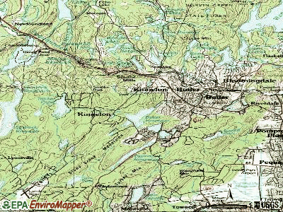 Kinnelon topographic map