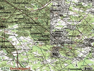 Laurel Springs topographic map