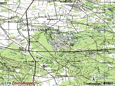 Leisuretowne topographic map