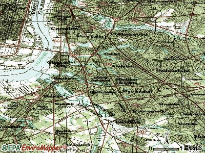 Mount Ephraim topographic map