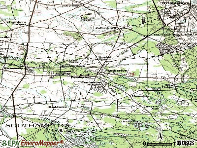 Passaic topographic map