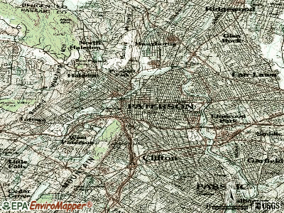 Paterson topographic map
