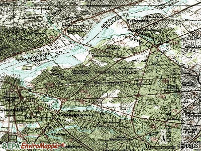 Pennsauken topographic map