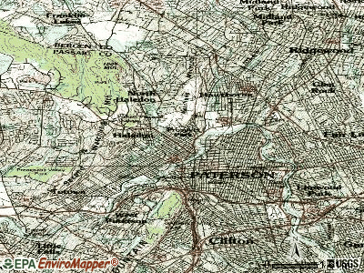 Prospect Park topographic map