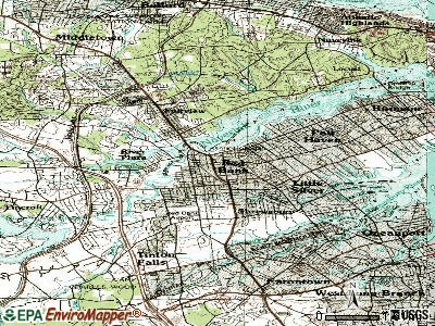 Red Bank topographic map