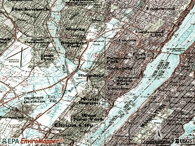 Ridgefield topographic map