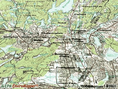 Riverdale topographic map