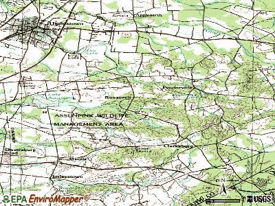 Roosevelt topographic map