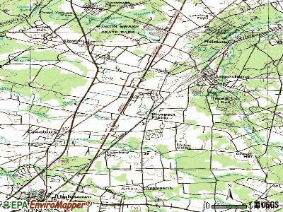 Rossmoor topographic map