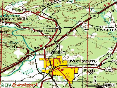 Rockport topographic map