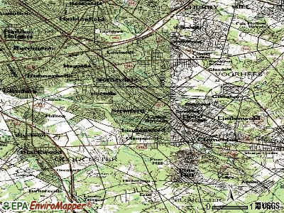 Stratford topographic map