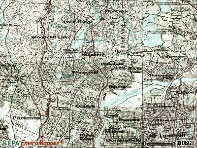 Westwood topographic map