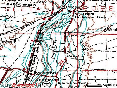 Bosque Farms topographic map