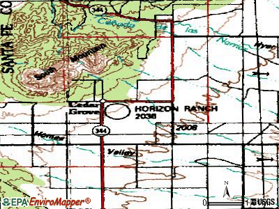 Cedar Grove topographic map