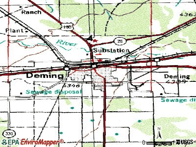 Deming New Mexico Nm 88030 Profile Population Maps Real