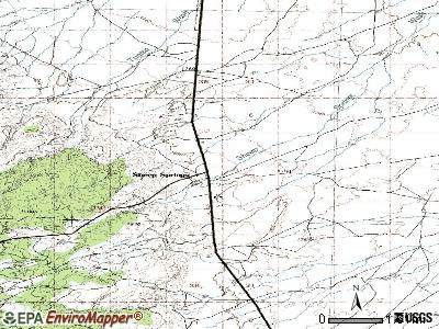 Sheep Springs topographic map