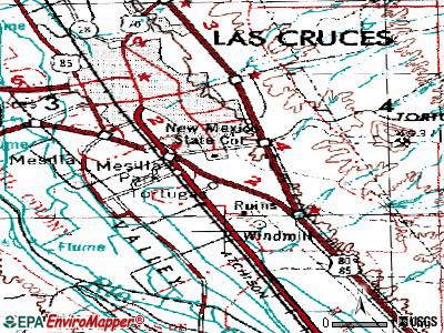 University Park topographic map