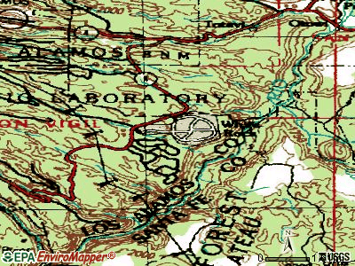 White Rock topographic map