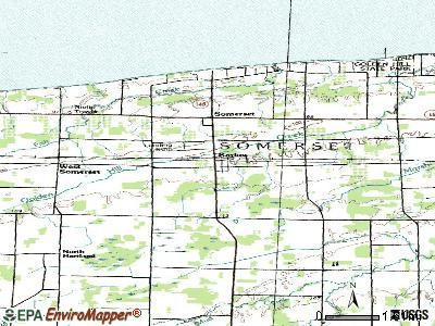 Barker topographic map