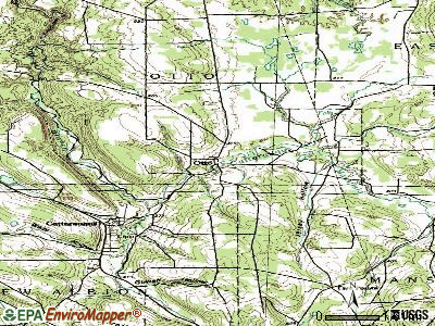 Otto topographic map