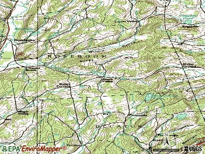 South Valley topographic map