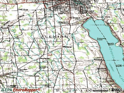 Fleming topographic map
