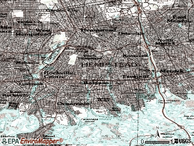 Baldwin topographic map