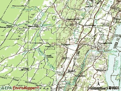 Columbus topographic map