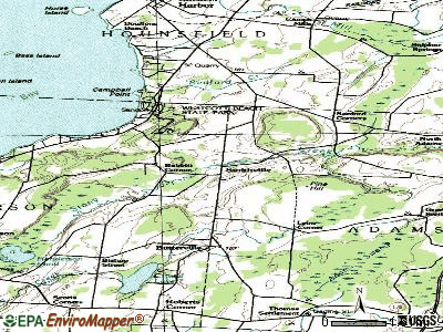 Smithville topographic map