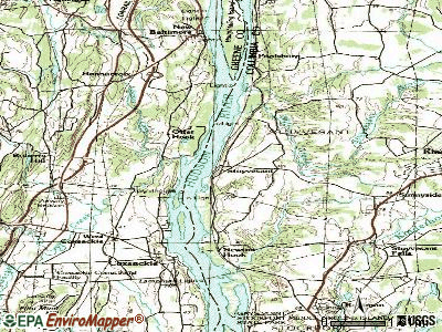 Stuyvesant topographic map