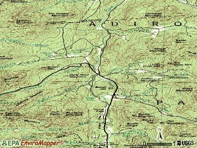Keene topographic map