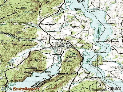 Ticonderoga topographic map