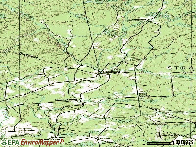 Stratford topographic map