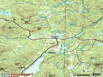 Indian Lake topographic map