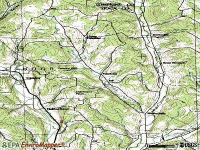 Fairfield topographic map