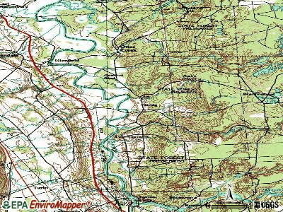 Greig topographic map